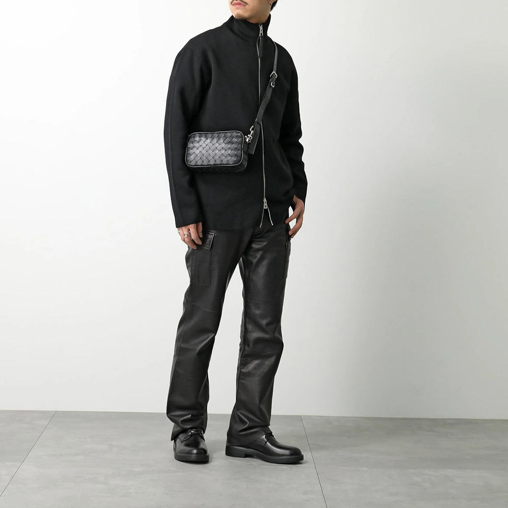 BOTTEGA VENETA Camera Bag Intrecciato Leather